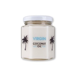 Hillary Нерафіноване кокосове масло із запахом Virgin 196 ml