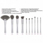 BH Cosmetics Smoke n Mirrors 10 Piece Metalized Brush Set
