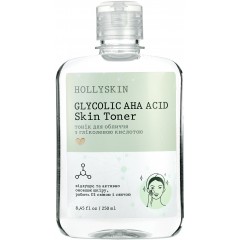Hollyskin Glycolic AHA skin toner 250ml Тонер для обличчя з гліколевою кислотою