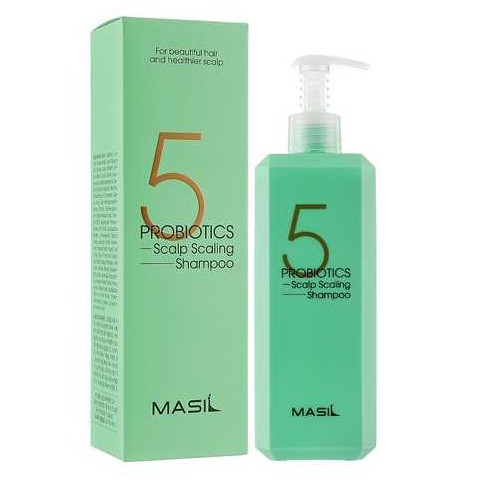 Masil 5Probiotics scalp scaling shampoo 500 ml Шампунь очищуючий для всіх типів волосся