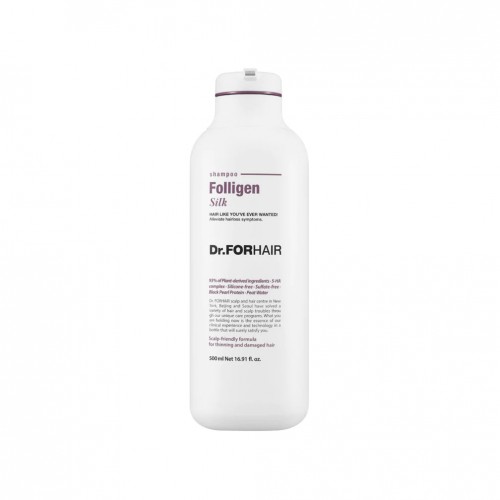 Dr.Forhair Folligen silk shampoo 300g Шампунь для сухого волосся
