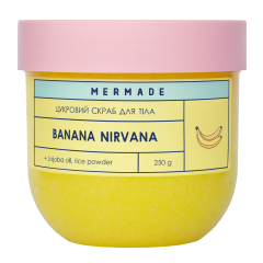 Mermade Banana Nirvana 250g Цукровий скраб для тіла