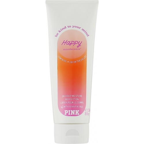 Victoria's Secret Happy Moodscentz Pink Body Lotion