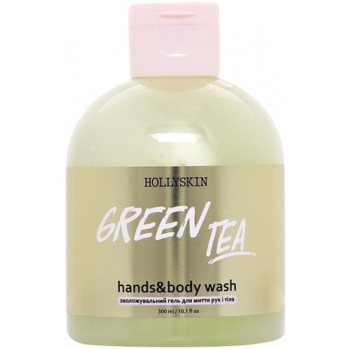 Hollyskin Green tea Зволожуючий гель для рук і тіла