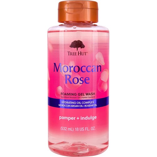Tree hut Moroccan Rose Foaming gel wash 532ml Гель для душу