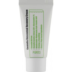 Purito Centella unscented recovery cream 12ml Відновлюючий крем з центелою без масел