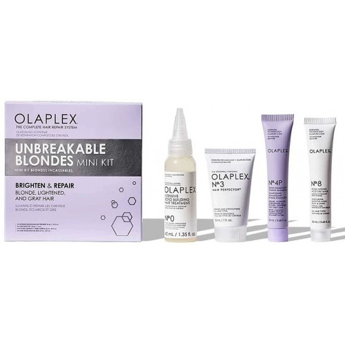 Olaplex Unbreakable blondes mini kit Набір мініатюр для блонду