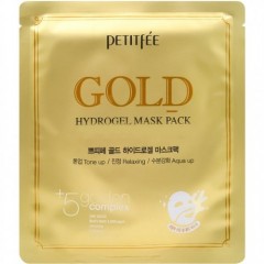 Petitfee Gold Hydrogel Гідрогелева маска з гідрогелевим комплексом