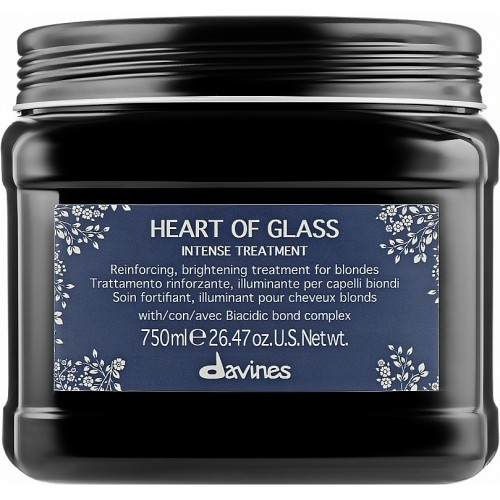 Davines Heart of Glass 750ml Відновлюючий догляд для блонда