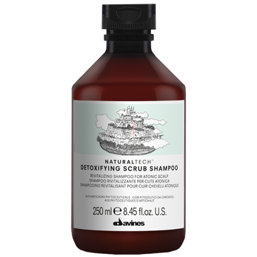 Davines Naturaltech Detoxifying Scrub shampoo 250ml Шампунь скраб