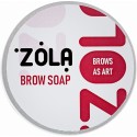 Zola Спонж супер м'який біло-рожевий зі скосом