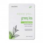 Veraclara Grean Tea Маска тканинна з екстрактом зеленого чаю