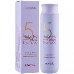 Masil 5 salon no yellow shampoo 300ml Шампунь проти нейтрилізації жовтизни