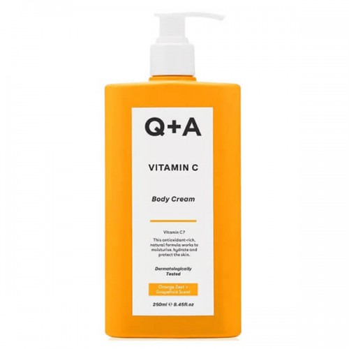 Q+A Vitamin C Body Crem 250ml Крем для тіла з вітаміном С