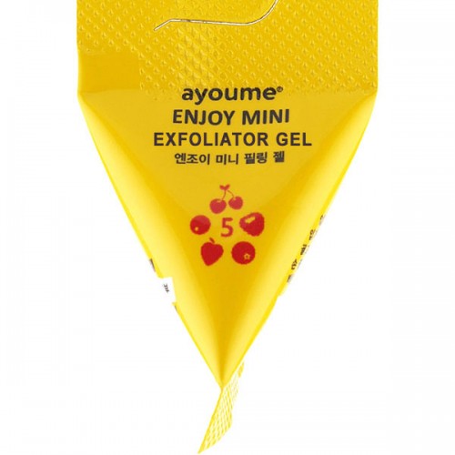 Ayoume enjoy mini exfoliator gel 1шт Пілінг гель для вмивання