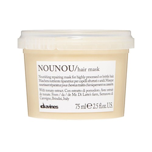 Davines Nounou hair mask 75ml Маска для відновлення пошкодженого та ламкого волосся