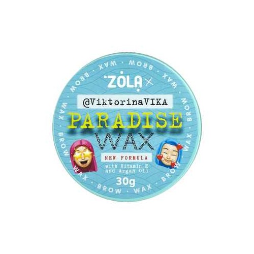 Zola Paradise wax 30g Віск для брів з вітамім Е та аргановою олію