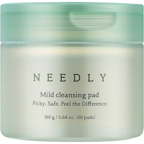 Needly Mild Cleansing Pad 60 шт Педи для очищення шкіри