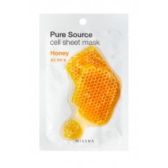 Missha honey Живильна листова маска з екстрактом меду