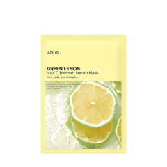 ANUA Green Lemon Vita C Blemish Serum Mask Маска для обличчя