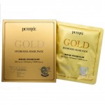 Petitfee GOLD гідрогелева маска із золотим комплексом та колагеном