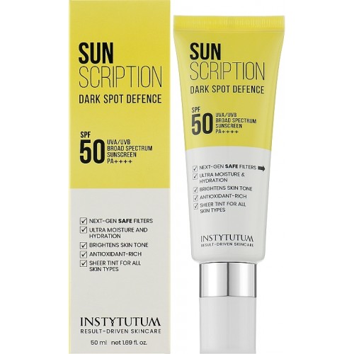 Institutum Sunscription Dark Spot Defence SPF 50, 50 ml