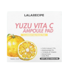 Lala Recipe Yuzu Vita C Ampoule Pad 1 шт