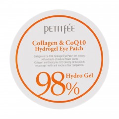 Petitfee&Koelf Collagen & Co Q10 Гідрогелеві патчі для очей з колагеном і коензимом