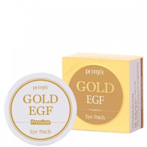 Petitfee&Koelf Premium Патчі гідрогелеві для очей з екстрактом золота та EGF