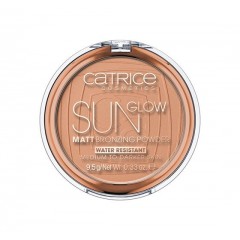 Catrice sun glow matt bronzing powder Пудра бронзуюча 035