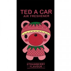 Ted A Car Strawberry Ароматизатор зі смаком полуниці
