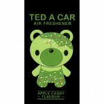 Ted a car apple candy flavour Ароматизатор Зелене Яблуко