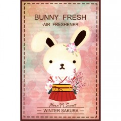 Bunny fresh  Ароматизатор з ароматом Зимової Вишні