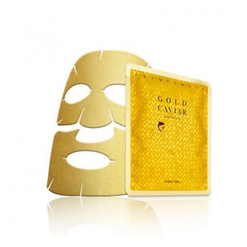 Holika Holika Золота тканинна маска на основі чорної ікри