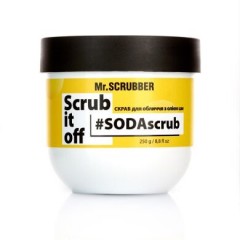 Mr.Scrubber Содовий Скраб для обличчя з олію Ши 250 мл