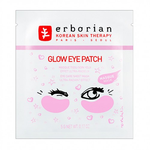 Erborian Glow Eye Patch Тканинні патчі для зони навколо очей
