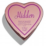 Hidden Triple baked highlighter Glow hearts hidden