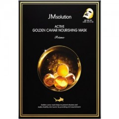 JMsolution Маска листова для пружності з екстрактом золота та ікри
