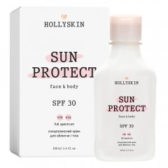 Hollyskin Сонцезахисний крем для обличчя і тіла 100 мл SPF 30