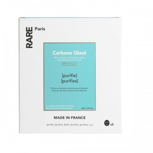Rare Carbone Glac Purifying Mask Очищуюча тканинна маска набір з 5 шт