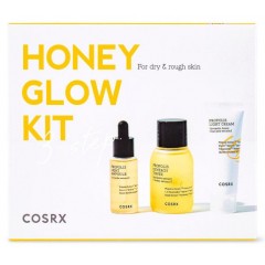 Cosrx honey glow kit Набір з прополісом тонер+сироватка+крем