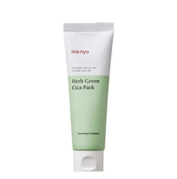 Manyo Herb Green cica pack 75ml Глиняна заспокійлива маска з зеленим чаєм ЦБ-00018730 фото