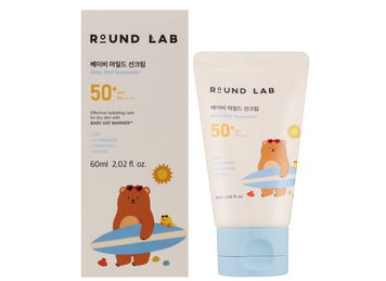 Round Lab Baby Mild Sunscreen 60ml Дитячий сонцезахисний крем ЦБ-00040845 фото
