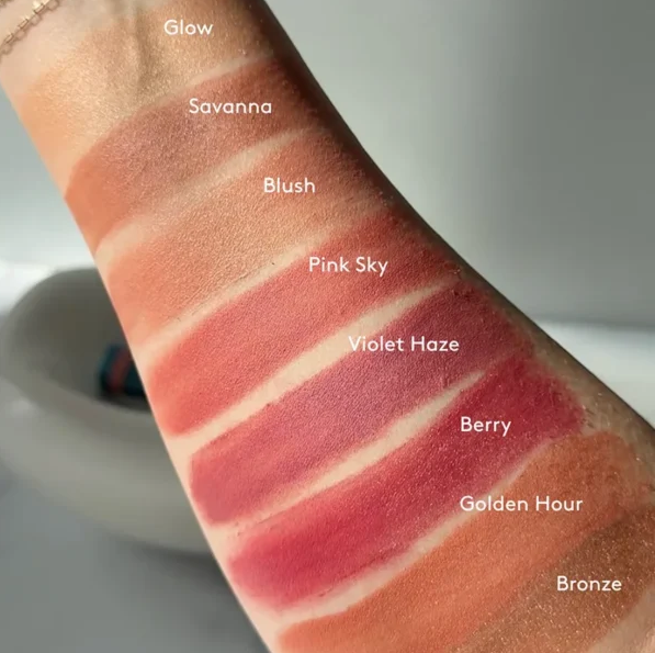 Colorescience Total Protection Color Balm SPF 50 Violet Haze 9г Бальзам для губ і румяна Фіолетовий серпантинок ЦБ-00039978 фото