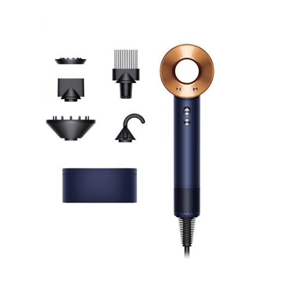 Фен Dyson Supersonic HD07 Special Gift Edition Prussian Blue/Rich Copper ЦБ-00032451 фото