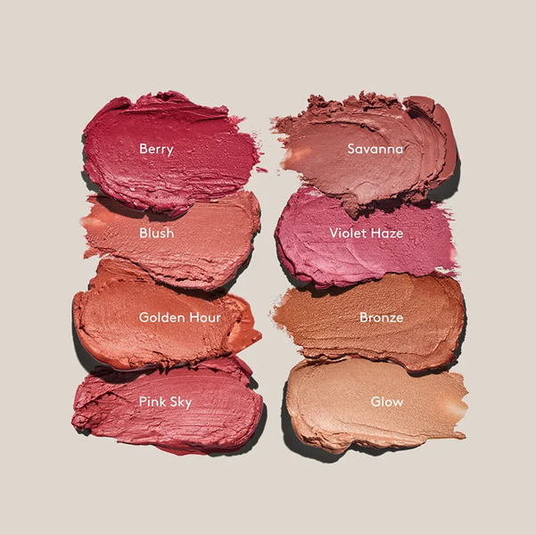 Colorescience Total Protection Color Balm SPF 50 Violet Haze 9г Бальзам для губ і румяна Фіолетовий серпантинок ЦБ-00039978 фото