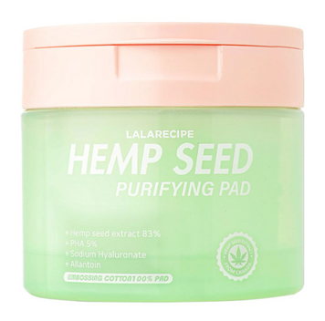 LaLa Recipe Hempseed Purifying 70шт Очищуючі тонер-пади з коноплею ЦБ-00033960 фото