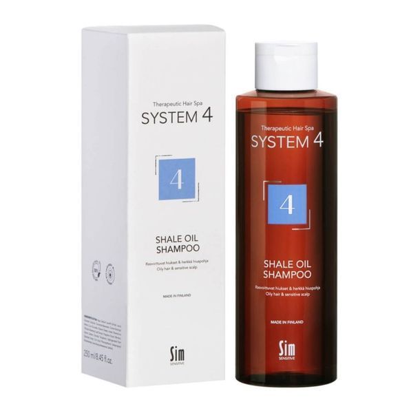 System 4 250ml Шампунь 4 для жирної і чутливої шкіри голови ЦБ-00035488 фото