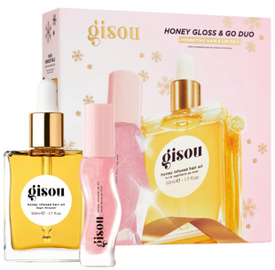 Набір для волосся та губ Gisou Honey Gloss & Go Duo ЦБ-00034230 фото