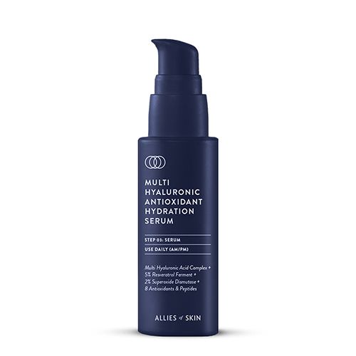 Allies of skin multi hyaluronic antioxidant hydration serum 30ml Ранкова зволожуюча сироватка ЦБ-00018708 фото